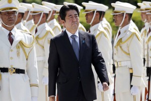 Japan's prime minister, Shinzo Abe